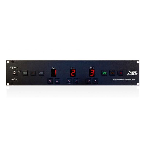 2400 Audio SL-Imperium 2U Monitor Control Unit - Tie Fighter Black Sale