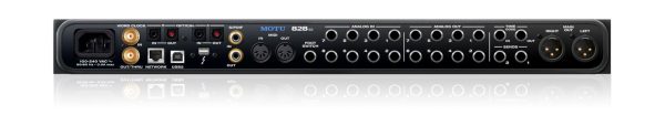 MOTU 828es 28x32 Thunderbolt   USB2 Interface with DSP, Networking and MIDI For Cheap