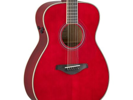 Yamaha FG FSTABS TransAcoustic Acoustic Electric Guitar in Ruby Red Online