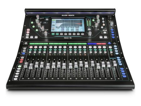 Allen & Heath SQ-5 48-Channel   36-Bus Digital Mixer with 16+1 Motorized Faders For Discount