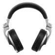 Pioneer HDJ-X5-K Professional DJ Headphones - Silver For Sale