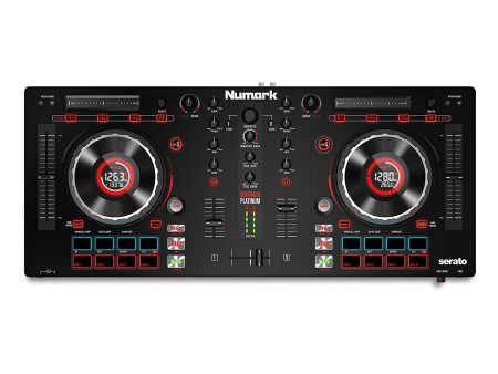 Numark Mixtrack Platinum - DJ Controller with Jog Wheel Display for Serato DJ Fashion