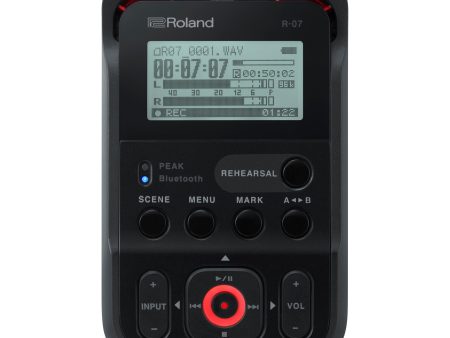 Roland R-07 Portable Audio Recorder (Black) Sale