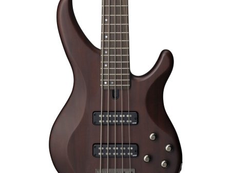 Yamaha TRBX505 TBN 5-String Premium Electric Bass Guitar - Translucent Brown on Sale