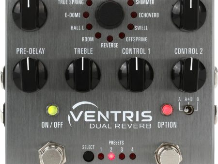 Source Audio Ventris One Series Dual Reverb Pedal Supply