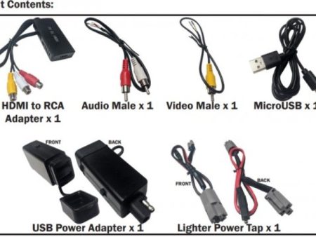 Tazer 15-17 Dodge Challenger Charger 20-22 Jeep Gladiator Wrangler HDMI AV Input Kit - Type A on Sale