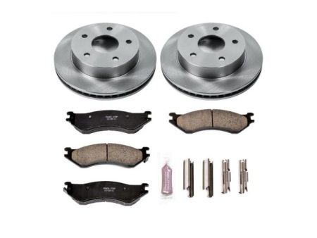 Power Stop 00-01 Dodge Ram 1500 Front Autospecialty Brake Kit Fashion