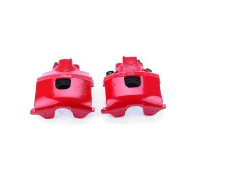 Power Stop 99-04 Chrysler 300M Front Red Calipers w o Brackets - Pair Fashion