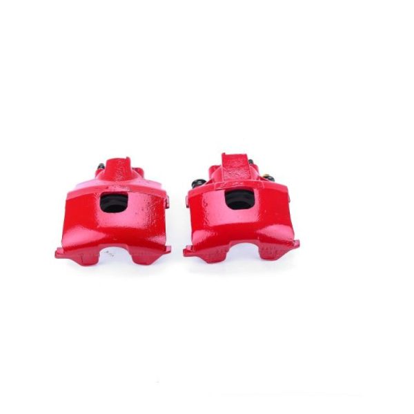 Power Stop 99-04 Chrysler 300M Front Red Calipers w o Brackets - Pair Fashion