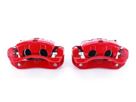 Power Stop 03-06 Acura MDX Front Red Calipers w Brackets - Pair Discount