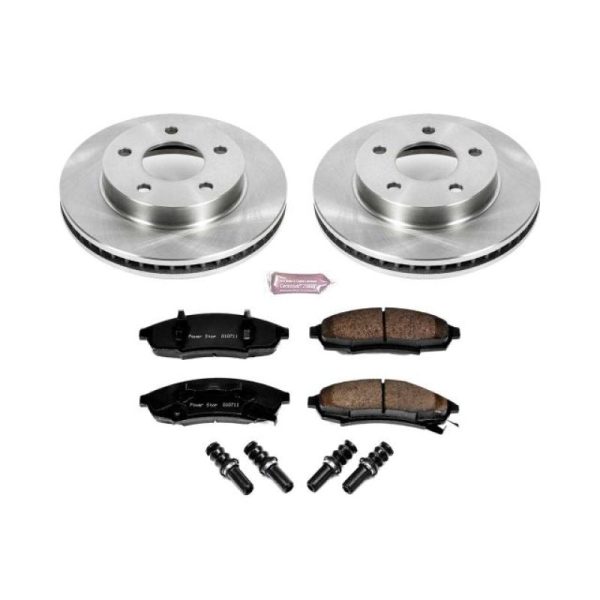 Power Stop 87-94 Oldsmobile Cutlass Cruiser Front Autospecialty Brake Kit Cheap